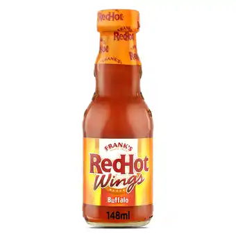 Tesco Frank's RedHot Buffalo Wings Hot Sauce 148ml offer