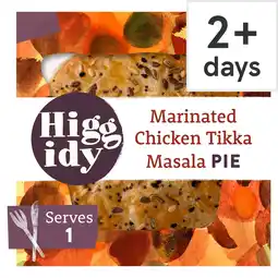 Tesco Higgidy Marinated Chicken Tikka Masala Pie 200g offer