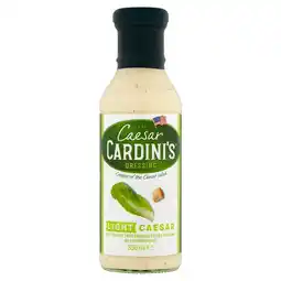 Tesco Cardini's Light Caesar Dressing 350ml offer