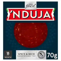 Tesco Tesco Finest Nduja 70G offer