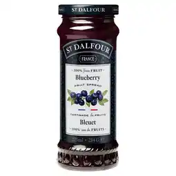 Tesco St Dalfour Blueberry Spread 284g offer