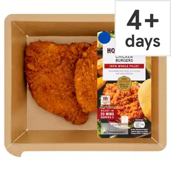 Tesco Tesco 2 Hot & Spicy Chicken Burgers 200g offer