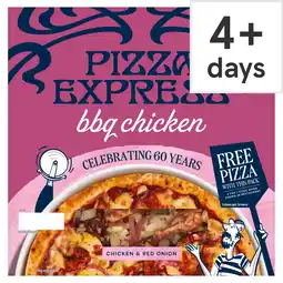 Tesco Pizza Express BBQ Chicken & Red Onion Pizza 272g offer