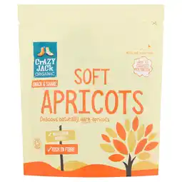Tesco Crazy Jack Organic Soft Apricots 200g offer