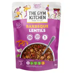 Tesco The Gym Kitchen Barbeque Lentils 250g offer