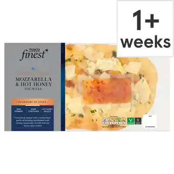 Tesco Tesco Finest Mozzarella and Hot Honey Focaccia 312g offer