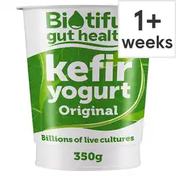 Tesco Biotiful Gut Health Kefir Yogurt Original 350g offer