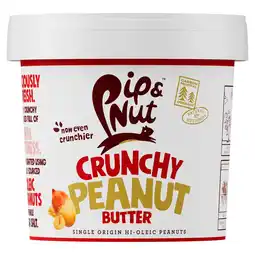 Tesco Pip & Nut Crunchy Peanut Butter 1Kg offer