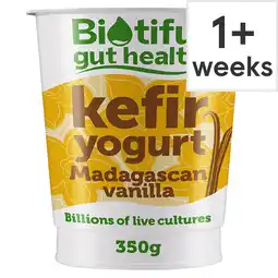 Tesco Biotiful Gut Health Kefir Yogurt Madagascan vanilla 350g offer