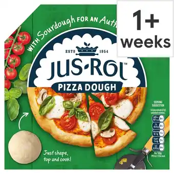 Tesco Jus-Rol Pizza Dough with Sourdough 400g offer