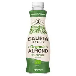 Tesco Califia Farms Unsweetened Organic Almond Drink 750ml offer