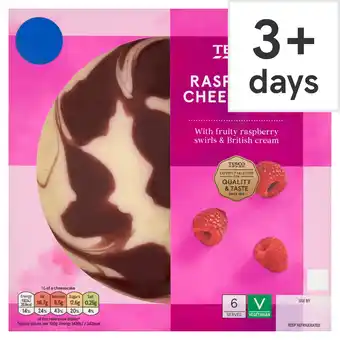 Tesco Tesco Raspberry Cheesecake 500g offer