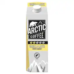 Tesco Arctic Coffee Vanilla Latte 1 Litre offer