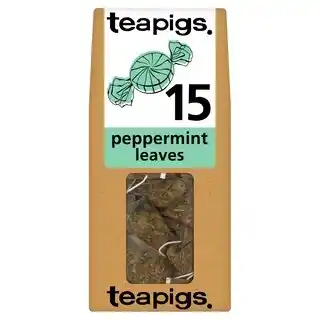 Tesco Teapigs Peppermint Leaves Tea Bags 15 Pack 30g offer