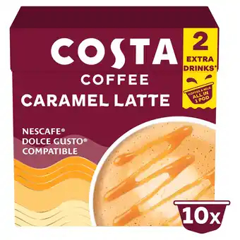 Tesco Costa Coffee Caramel Latte Pods 10 X 16G offer