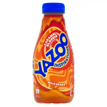 Tesco Yazoo Inspirations Caramel Blondie Milkshake 300ml offer