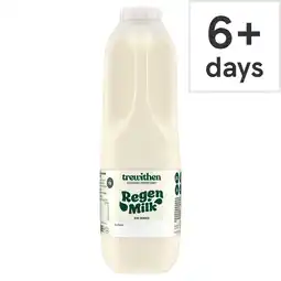 Tesco Trewithen Dairy Regen Milk 1L Semi Skimmed offer
