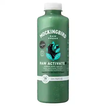 Tesco Mockingbird Raw Activate Virgin Juice 750ml offer