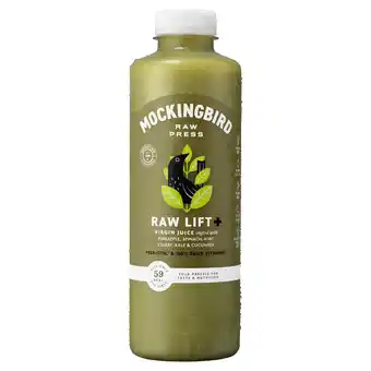 Tesco Mockingbird Raw Lift Virgin Juice 750ml offer