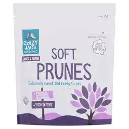Tesco Crazy Jack Organic Organic Soft Ready To Eat Prunes 200G offer