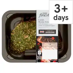 Tesco Tesco Finest Lamb Rump Joint With Rosemary & Mint offer