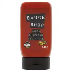 Tesco Sauce Shop Honey Chipotle BBQ Sauce 340g offer