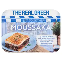 Tesco The Real Greek Moussaka 350g offer