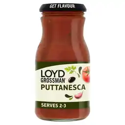 Tesco Loyd Grossman Puttanesca Pasta Sauce 350G offer