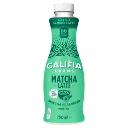 Tesco CALIFIA FARMS MATCHA LATTE 750ML offer