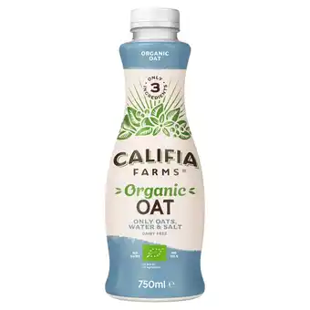 Tesco Califia Farms Organic Oat Drink 750ml offer