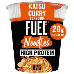 Tesco FUEL10K High Protein Katsu Curry Instant Noodles Snack Pot 87g offer