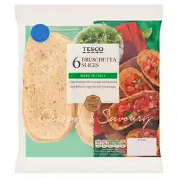Tesco Tesco 6 Bruschetta Slices 180g offer