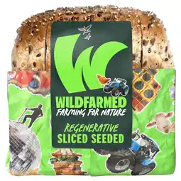 Tesco Wildfarmed Sliced Seeded Bread 550g offer