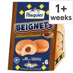 Tesco Brioche Pasquier 6 Beignets Chocolate & Hazelnut 270g offer