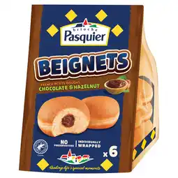 Tesco Brioche Pasquier 6 Beignets Chocolate & Hazelnut 270g offer