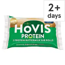 Tesco Hovis Protein Buttermilk Sub Rolls 2 Pack offer