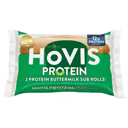 Tesco Hovis Protein Buttermilk Sub Rolls 2 Pack offer