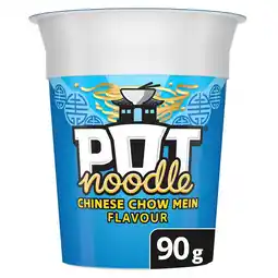Tesco Pot Noodle Chinese Chow Mein 90G offer
