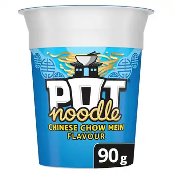 Tesco Pot Noodle Chinese Chow Mein 90G offer