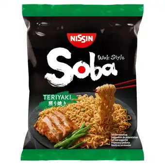 Tesco Nissin Wok Style Soba Noodles - Teriyaki 110g offer