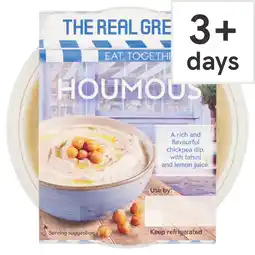 Tesco The Real Greek Houmous 200g offer