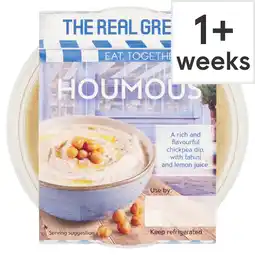Tesco The Real Greek Houmous 200g offer