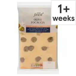 Tesco Tesco Finest Olive Focaccia 170g offer