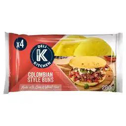 Tesco Deli Kitchen 4 Columbian Style Buns offer