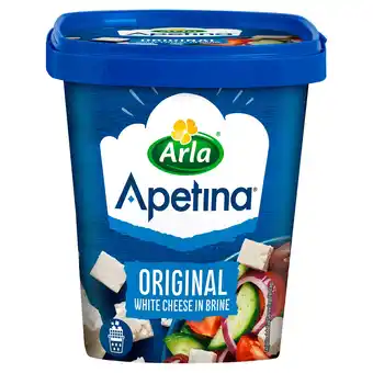 Tesco Apetina Original White Cheese In Brine 410G offer