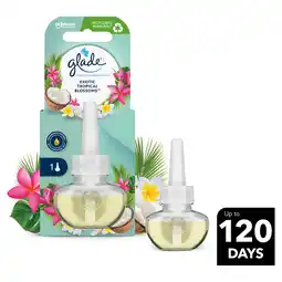Tesco Glade Electric Scented Oil Refill Tropical Blossom 20ml offer