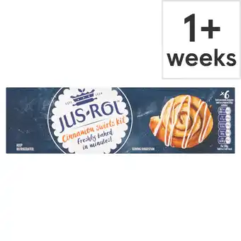 Tesco Jus Rol Cinnamon Swirl Kit 300g offer