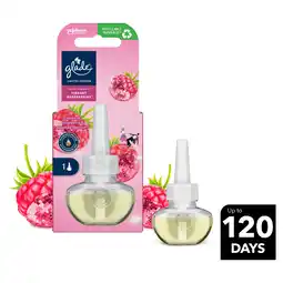 Tesco Glade Electric Scented Oil Refill Vibrant Raspberries 20ml offer