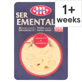 Tesco Mlekovita Ementaler Cheese Slices 500g offer