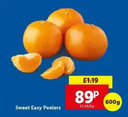 Lidl Sweet Easy Peelers offer